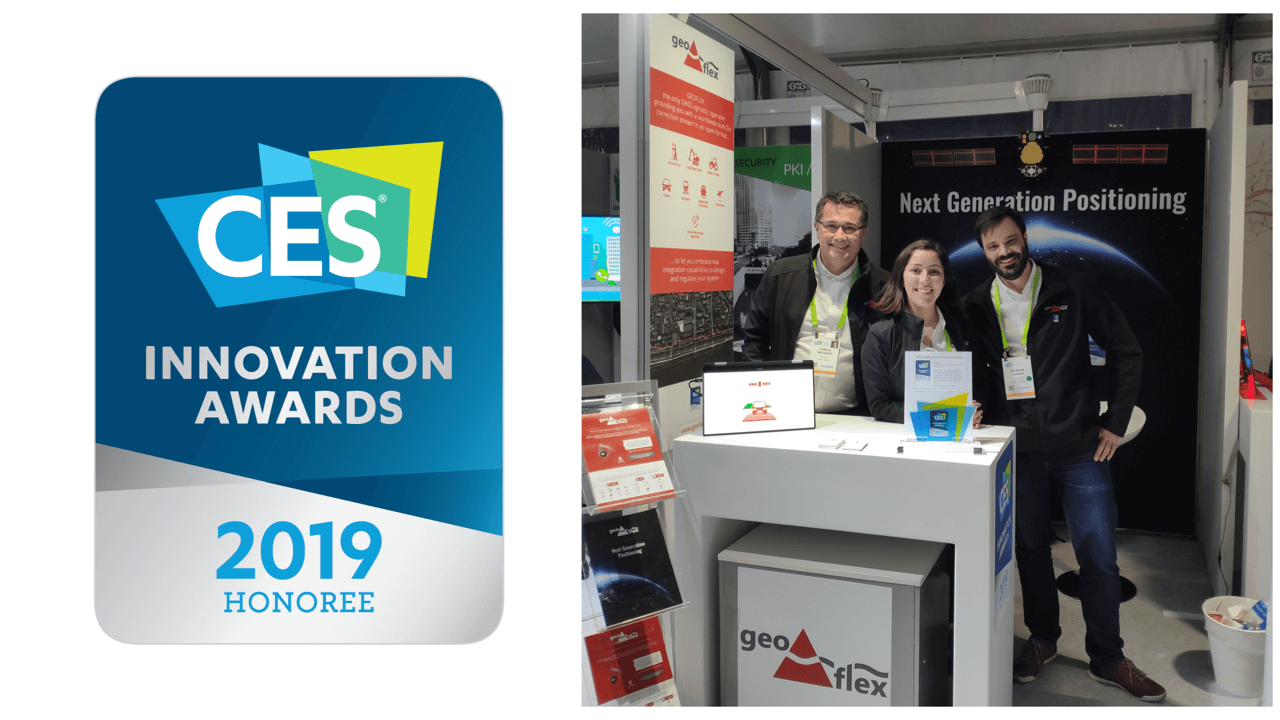 Geoflex Wins Award at CES 2019