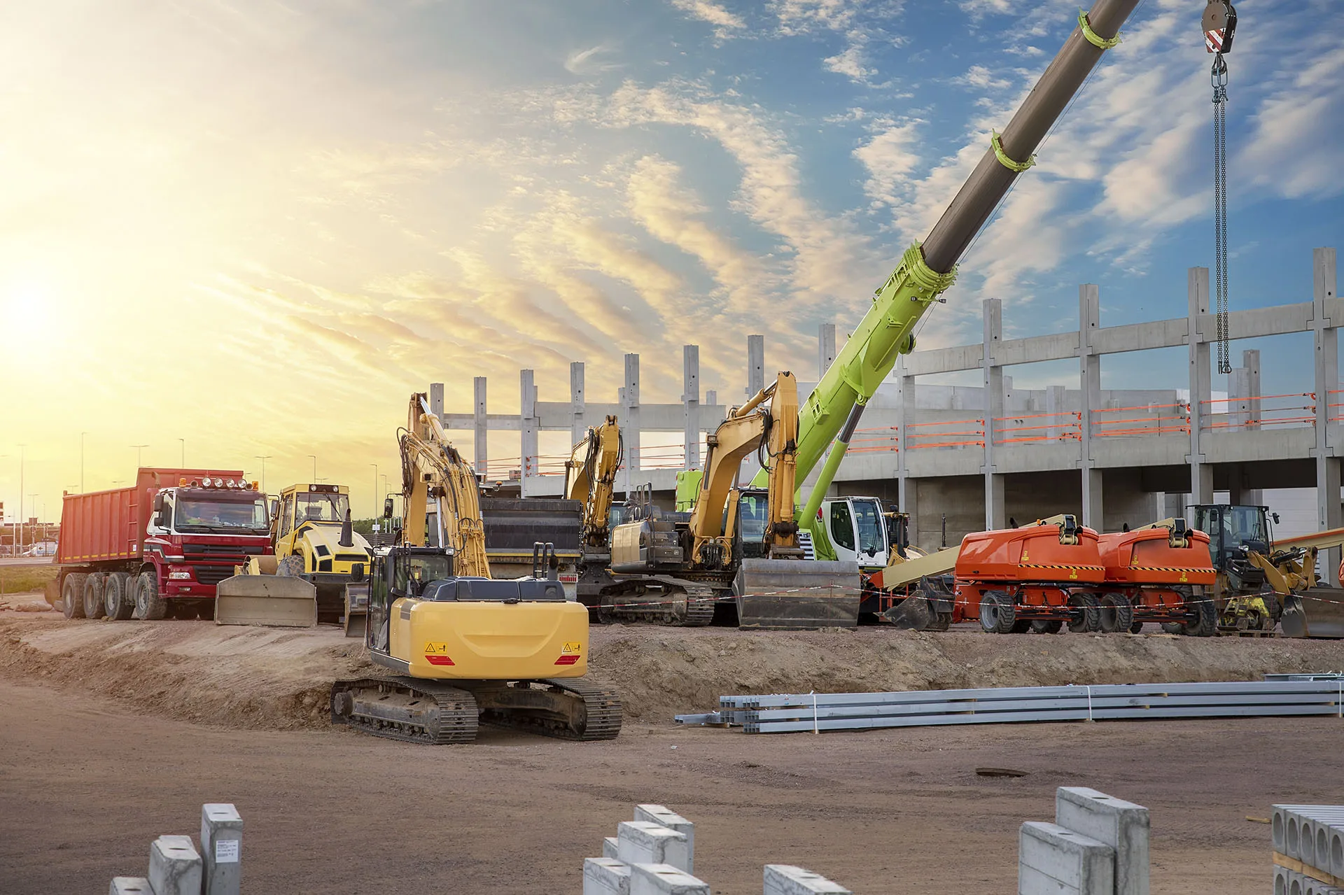 Heavy  machinery  automated guidance systems with GFX Access Point PPP-RTK