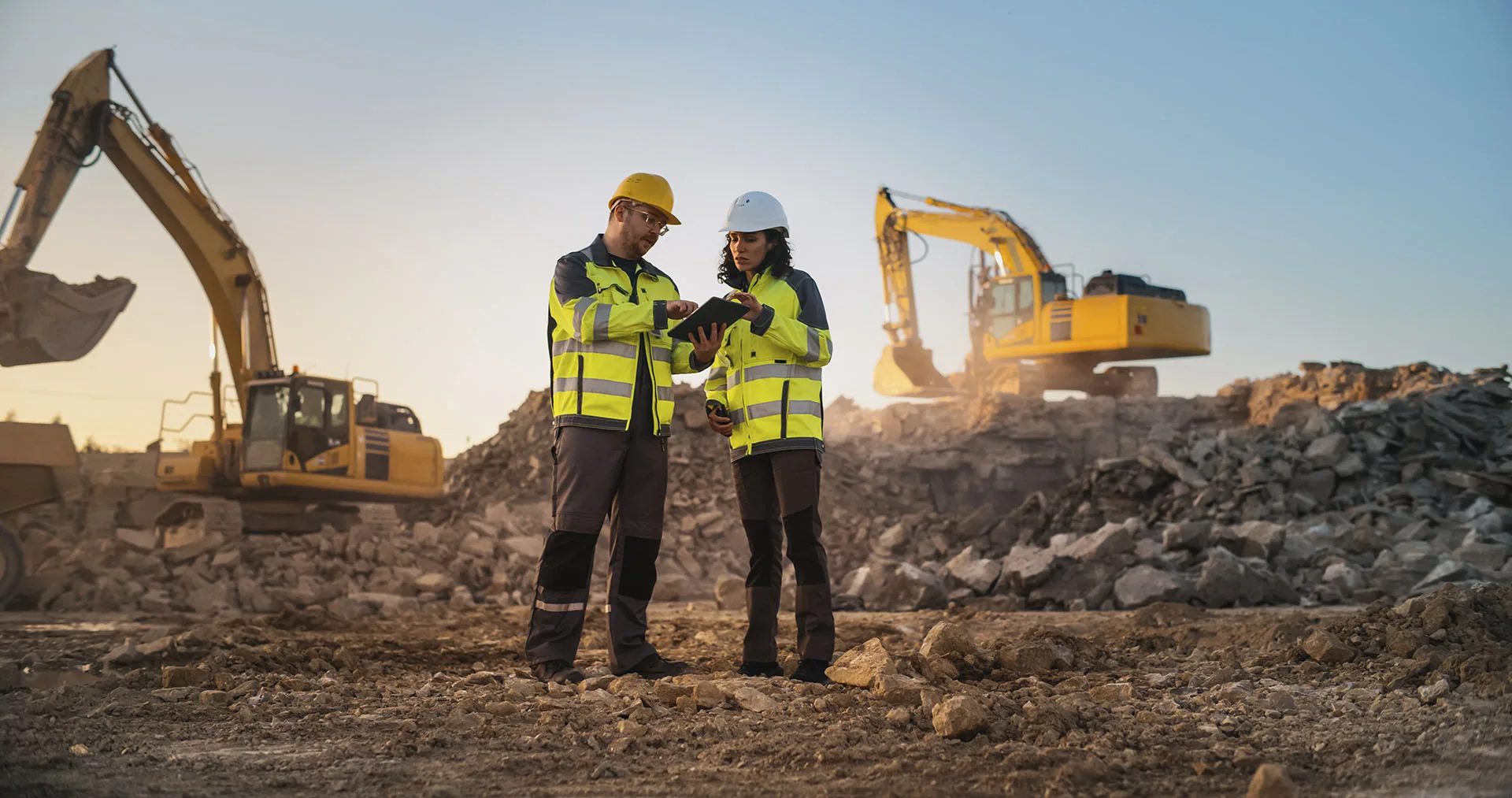 Geoflex access point PPP-RTK ensure Worker Safety at high-risk environments construction site