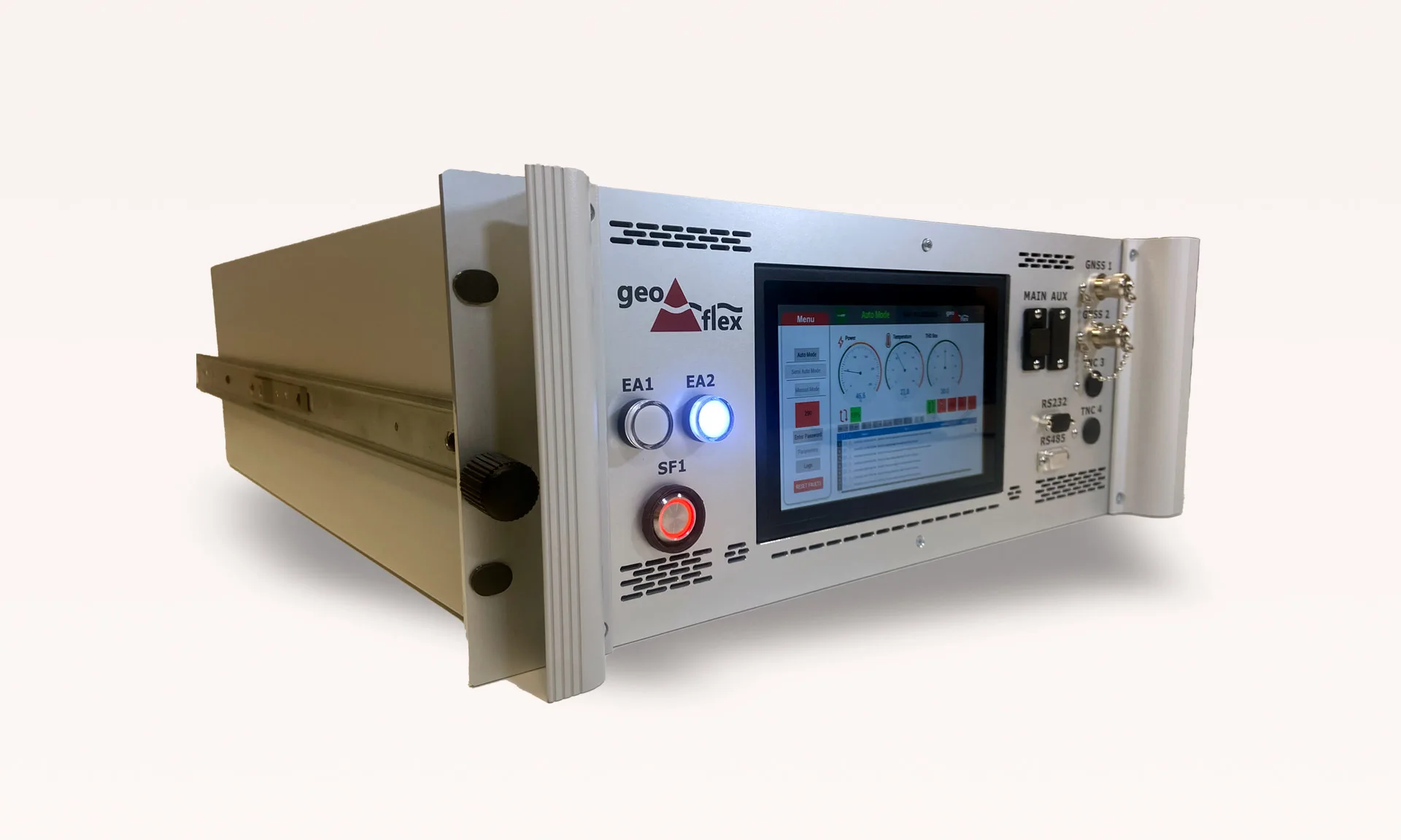 The GFX Industrial Rack provides real-time position heading pitch and roll